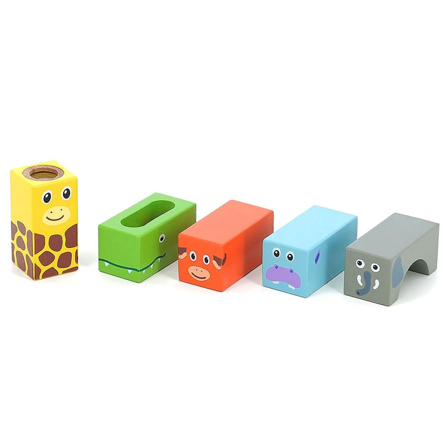 Kleurrijke sensorische blokken - set van 11 - Image 6