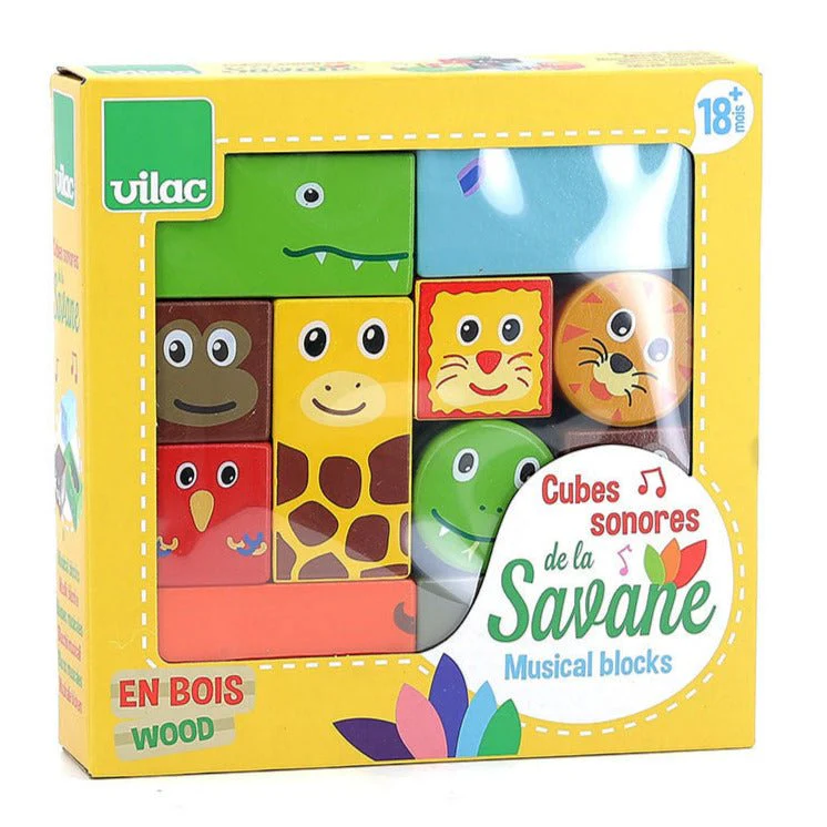 Kleurrijke sensorische blokken - set van 11 - Image 8