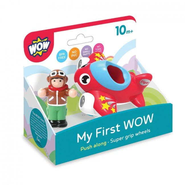 Speelvoertuig My First WOW Jet Plane Piper - 2 delig - Image 2