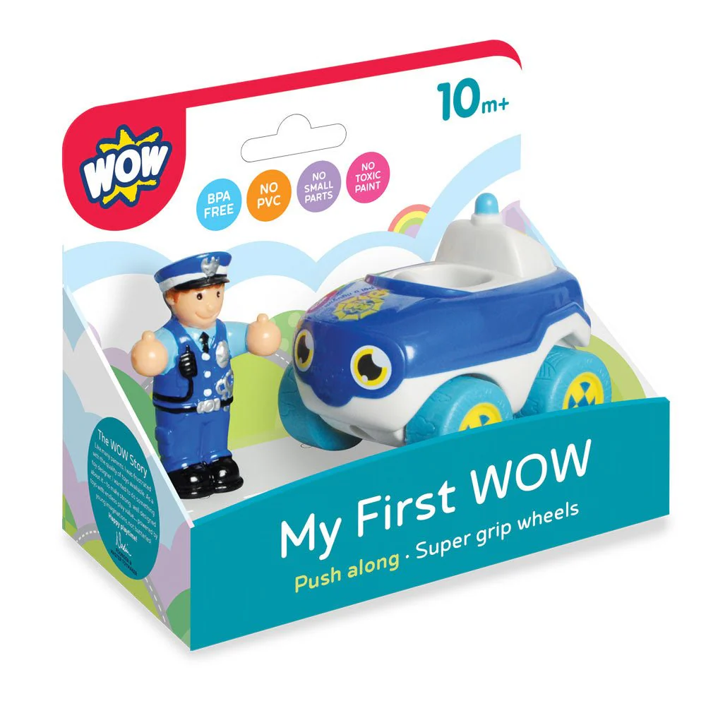 Speelvoertuig My First WOW Police Car Bobby - 2 delig - Image 2