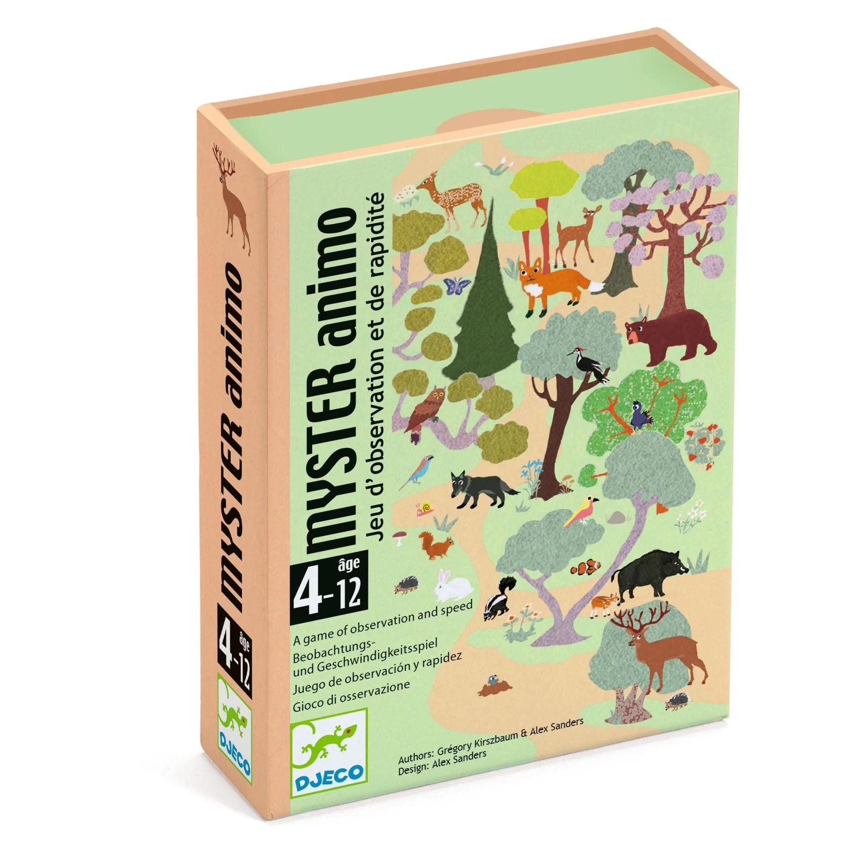 Observatiespel met kaarten - Myster animo