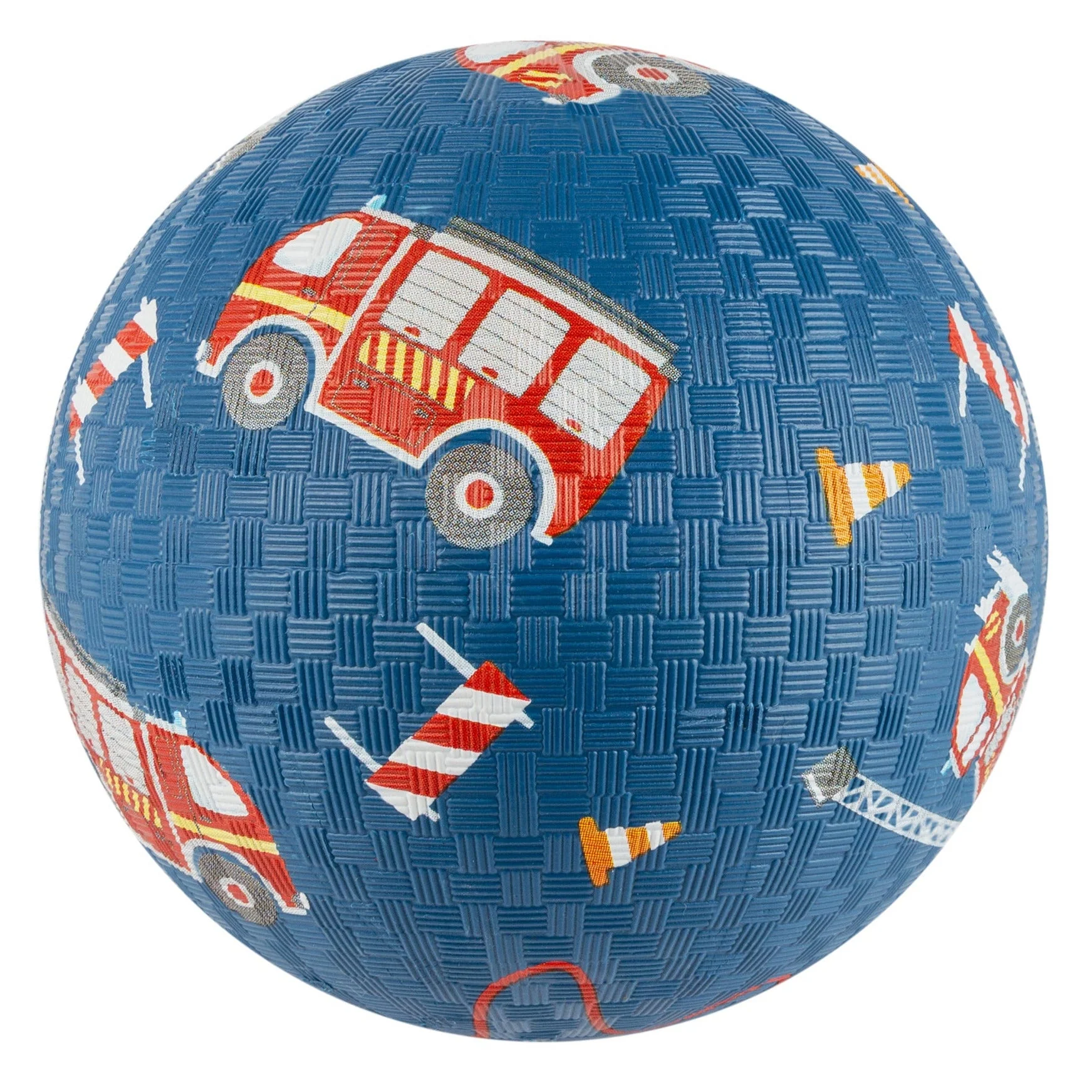 Rubberen bal Brandweer - 17 cm
