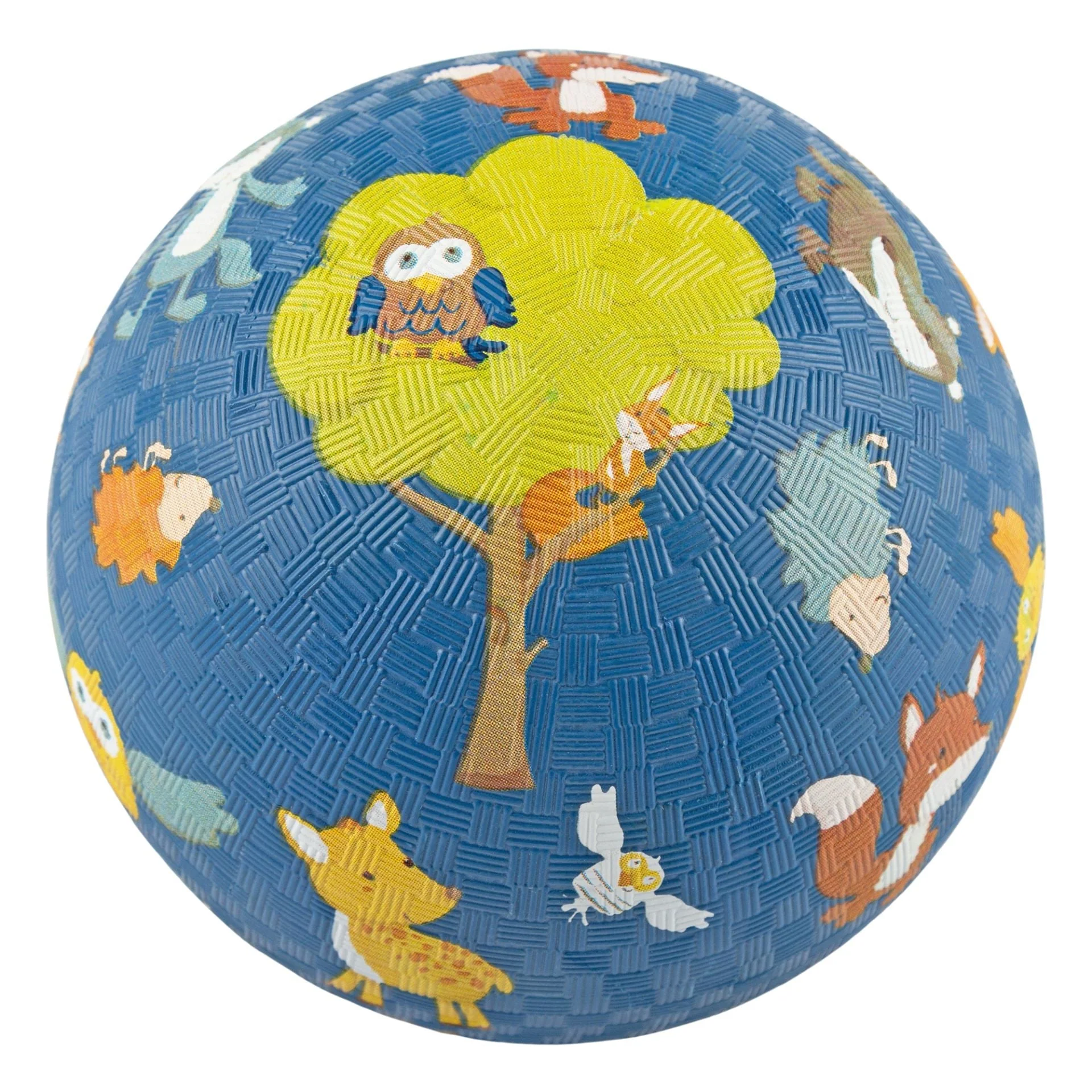 Rubberen bal Woud - 17 cm