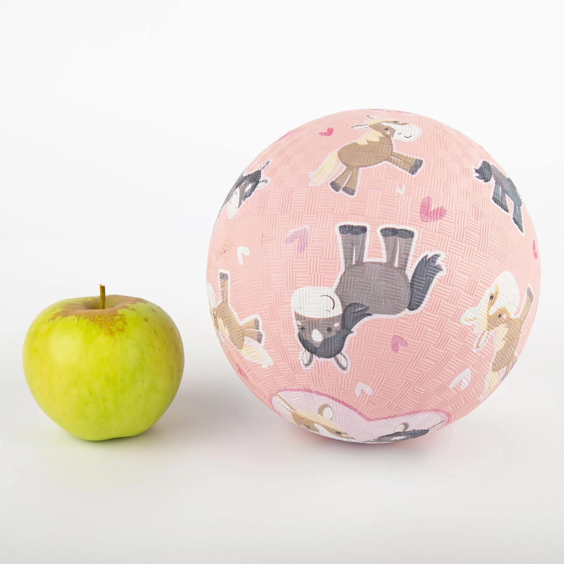 Rubberen bal Pony - 17 cm - Image 4