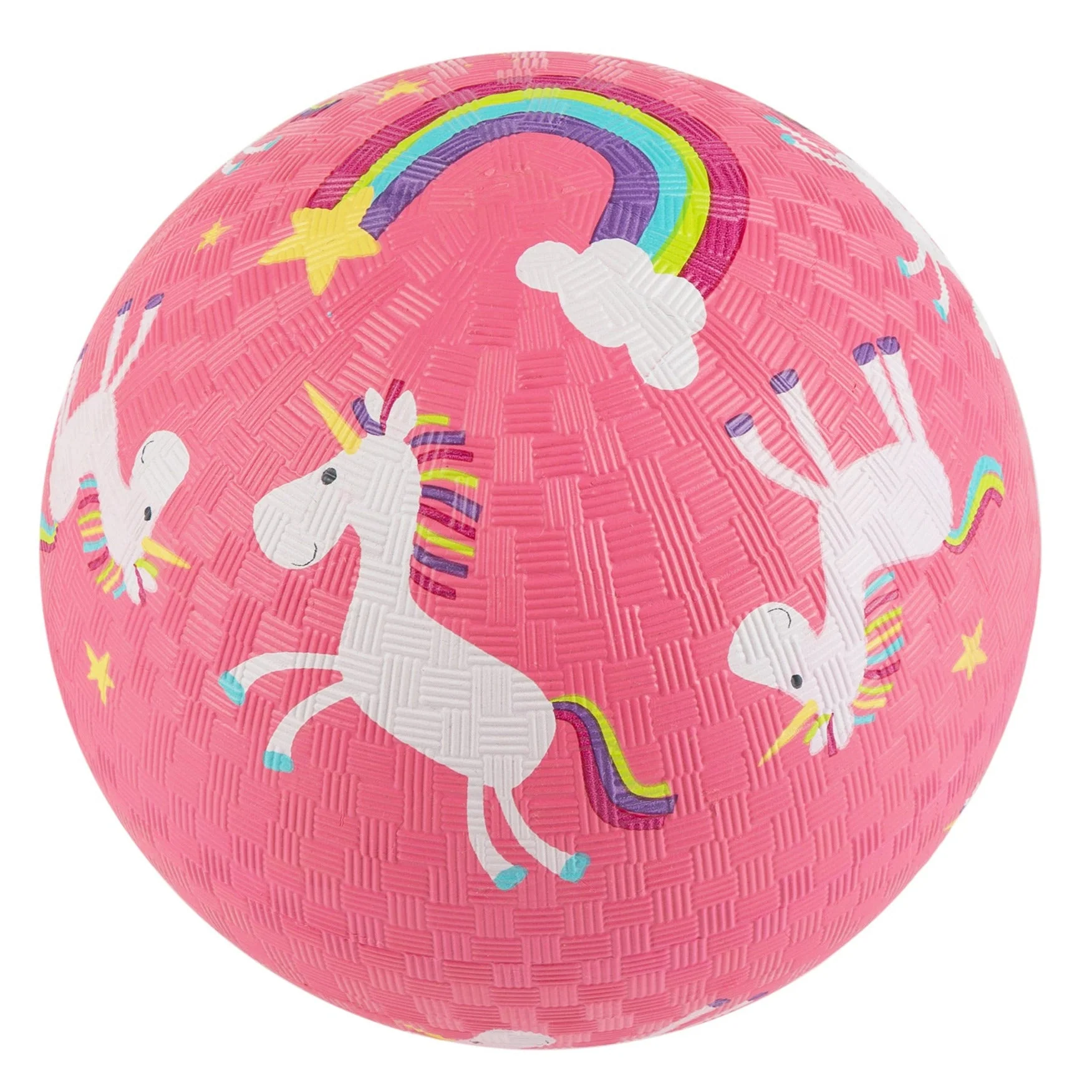 Rubberen bal Unicorn - 17 cm