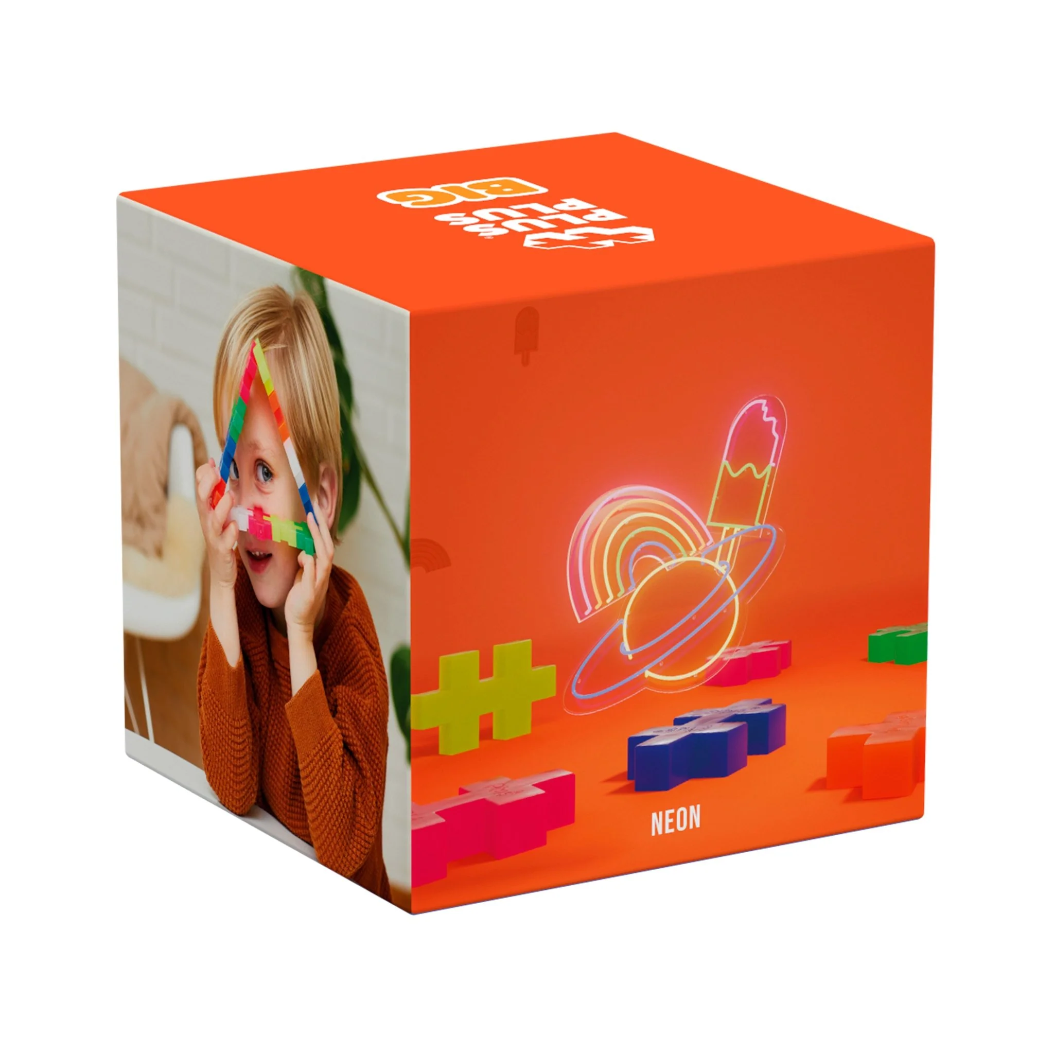 Bouwstenen Plus-Plus BIG Neon - 100 stuks - Image 3