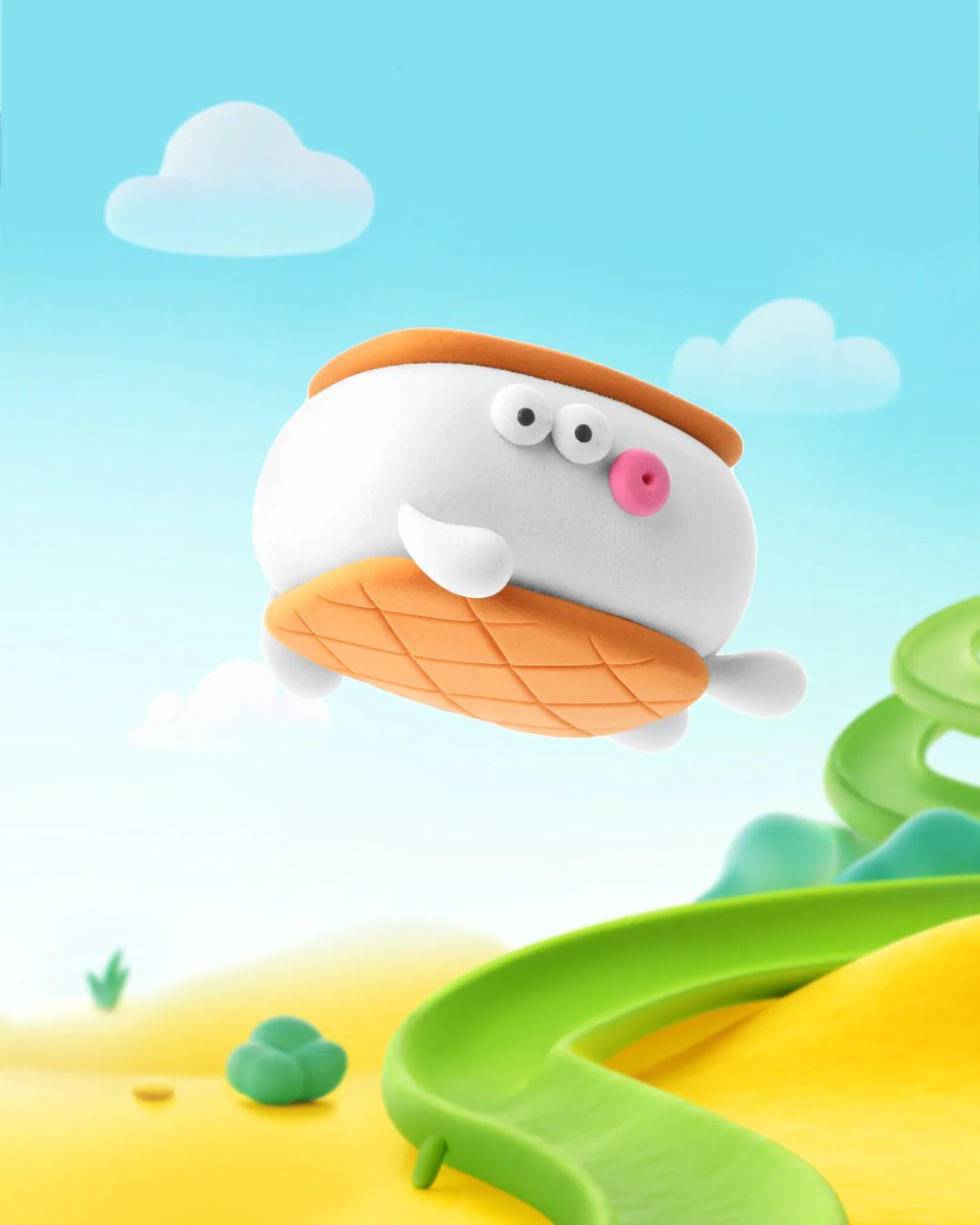Kleiset Nice Ice Cream Yeti Sandwich - 3 potjes - Image 2