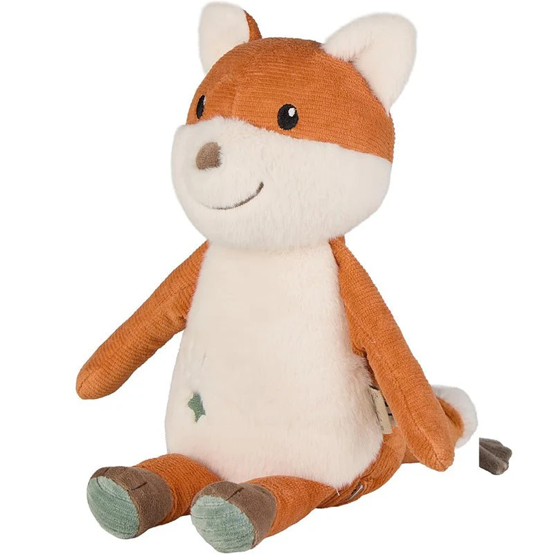 Knuffel met nachtlampje en geluid Vos Filou - 31 cm