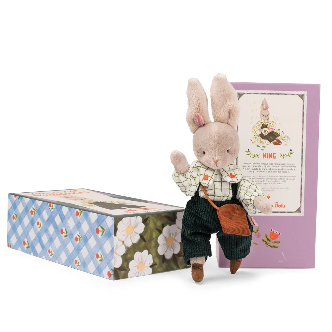 Knuffeltje Nine het konijn Les Minouchkas - Image 4