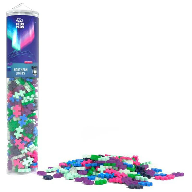 Bouwstenen Plus-Plus Northern Lights Mix - Tube 240 stuks - Image 6