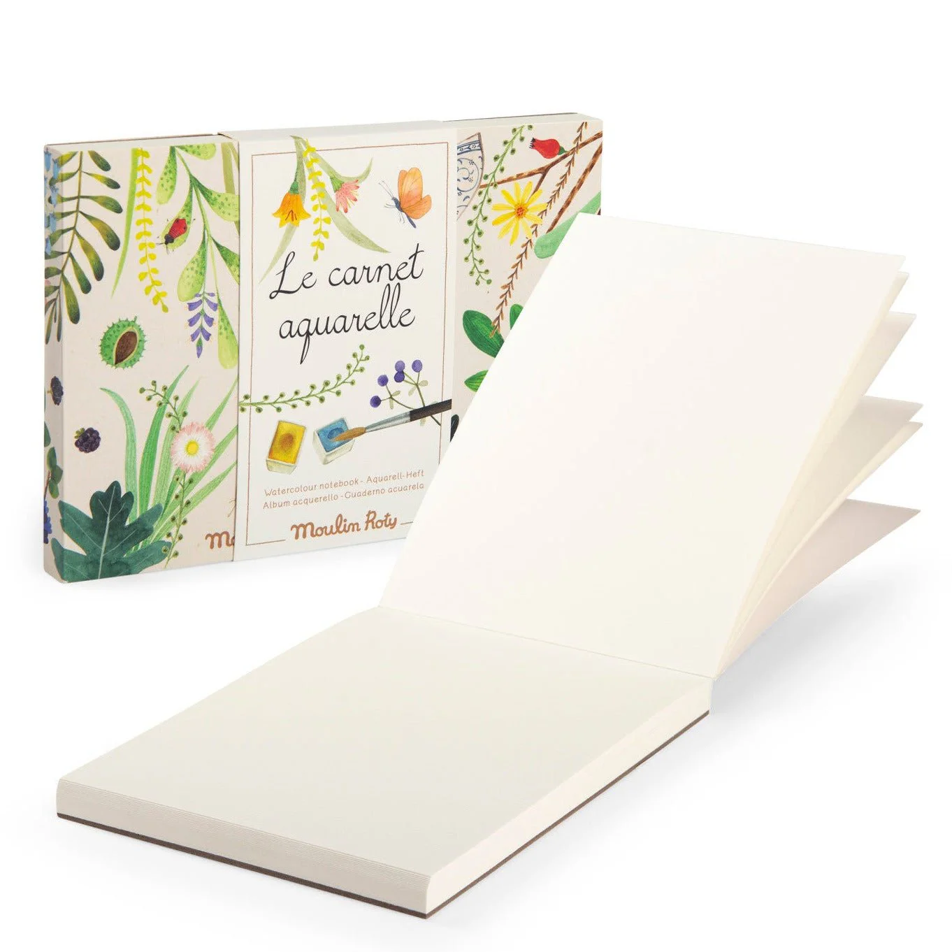 Schetsboek voor aquarel - Le Jardin du Moulin