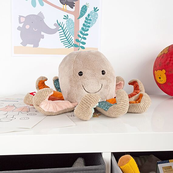 Knuffel Octopus Patchwork Sweety - 26 cm - Image 4