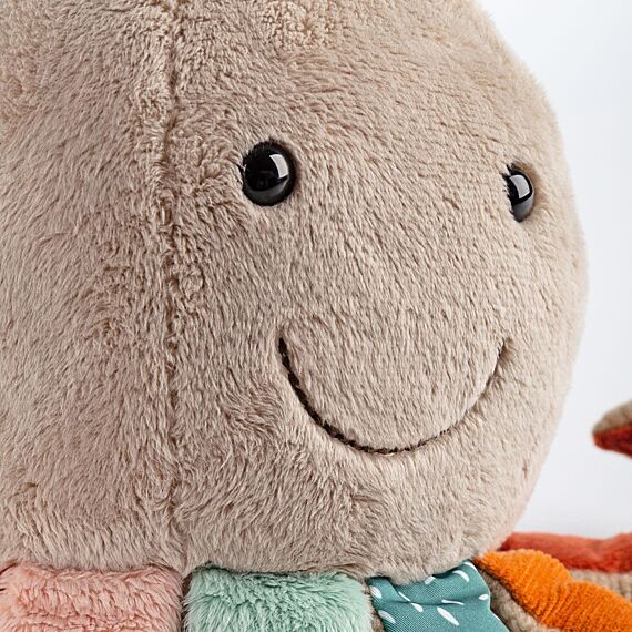 Knuffel Octopus Patchwork Sweety - 26 cm - Image 6