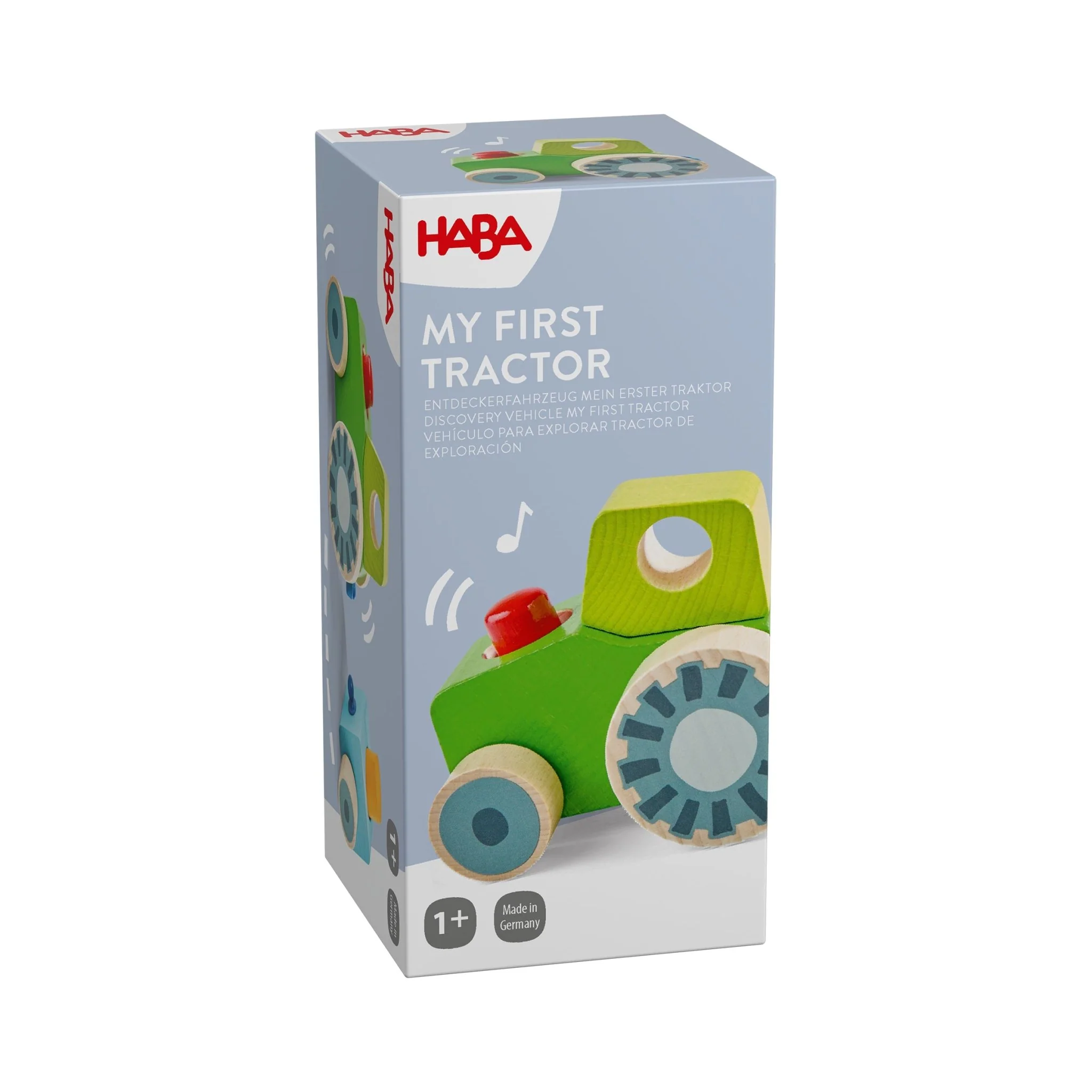 Houten ontdekkingsvoertuig Tractor - Image 2