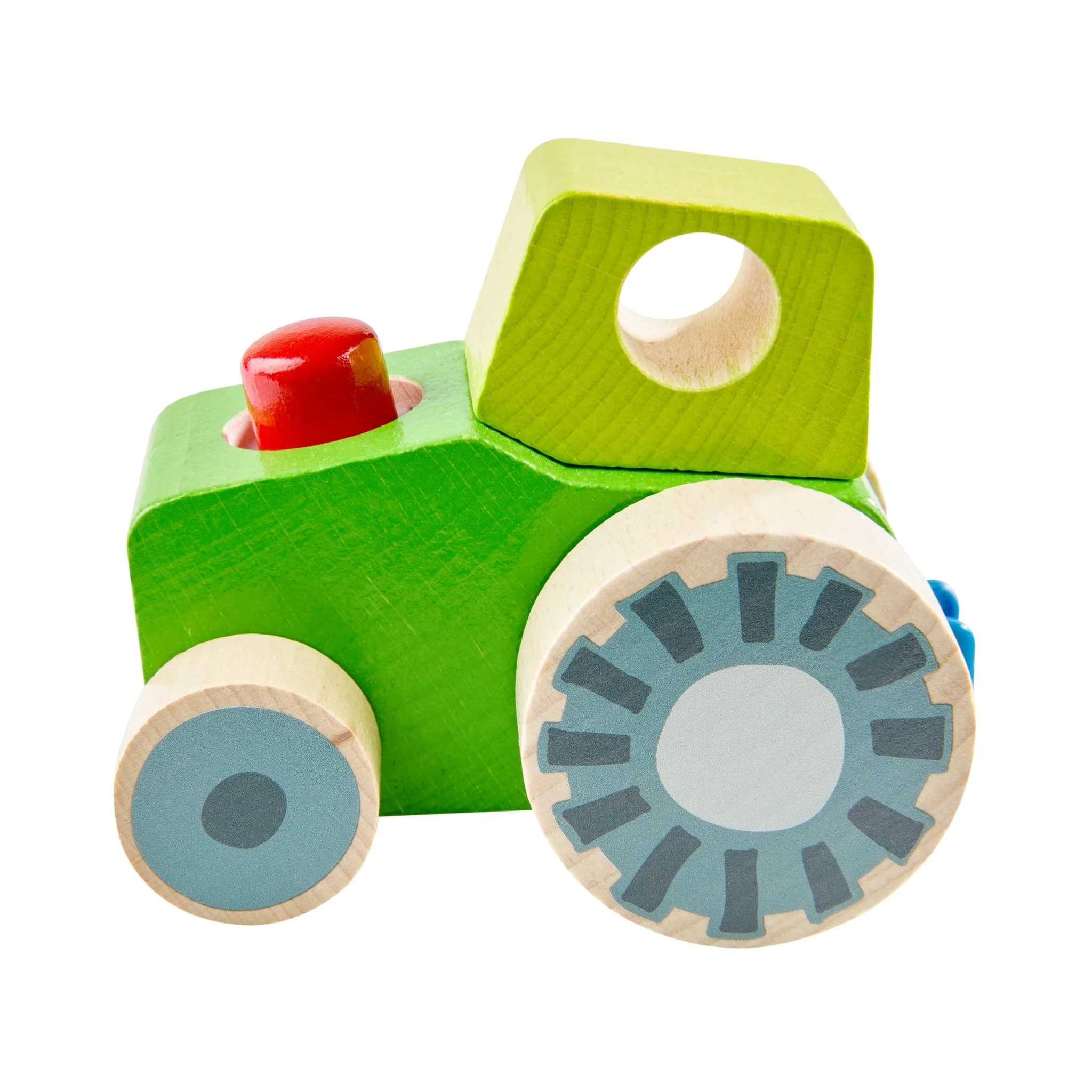 Houten ontdekkingsvoertuig Tractor - Image 5