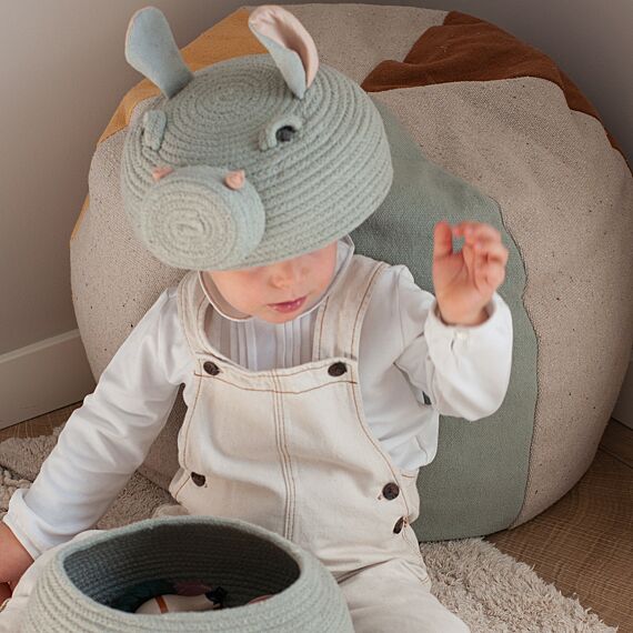 Opbergmand Henry The Hippo - 30 cm - Image 3