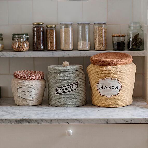 Opbergmand Jam Jar - 23 cm - Image 3
