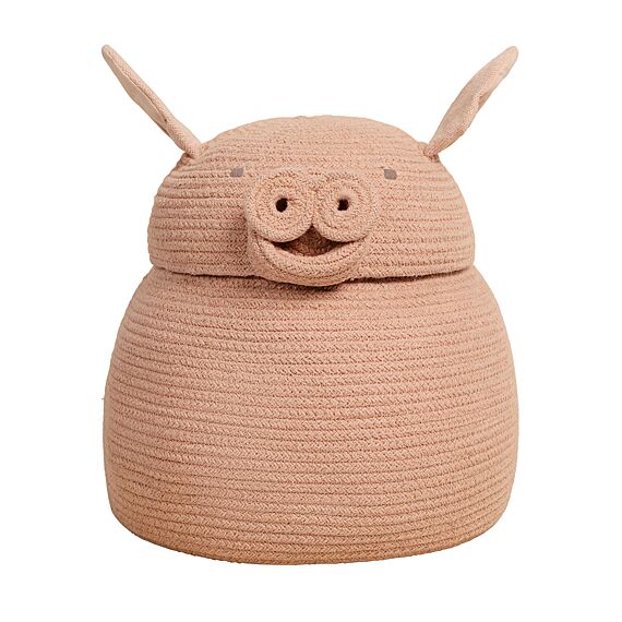 Opbergmand Peggy The Pig - 30 cm
