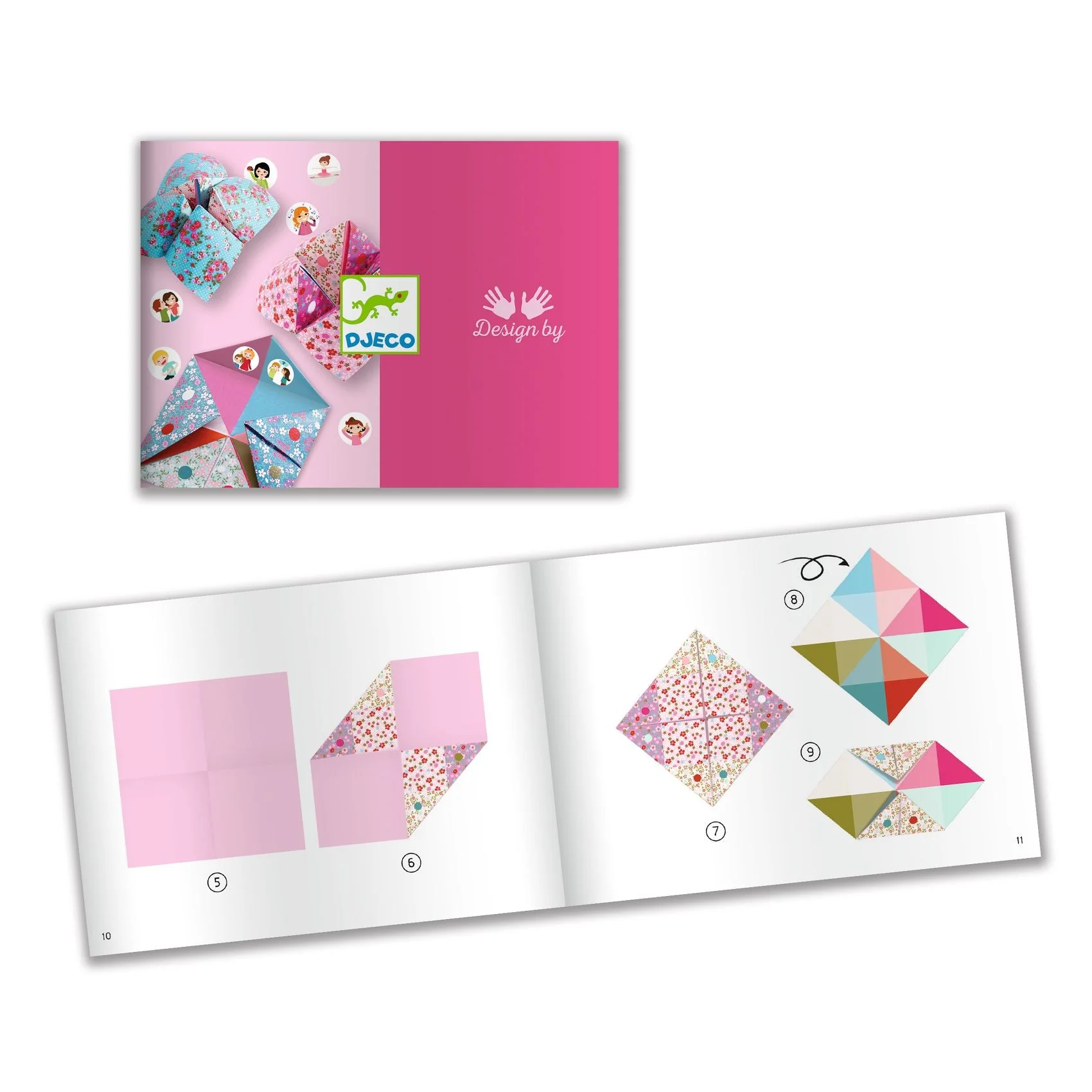 Origami set - Cocottes À Gages - Bloem - Image 7