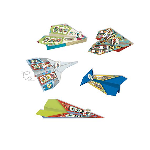 Origami Vliegtuigen - set van 5 - Image 2