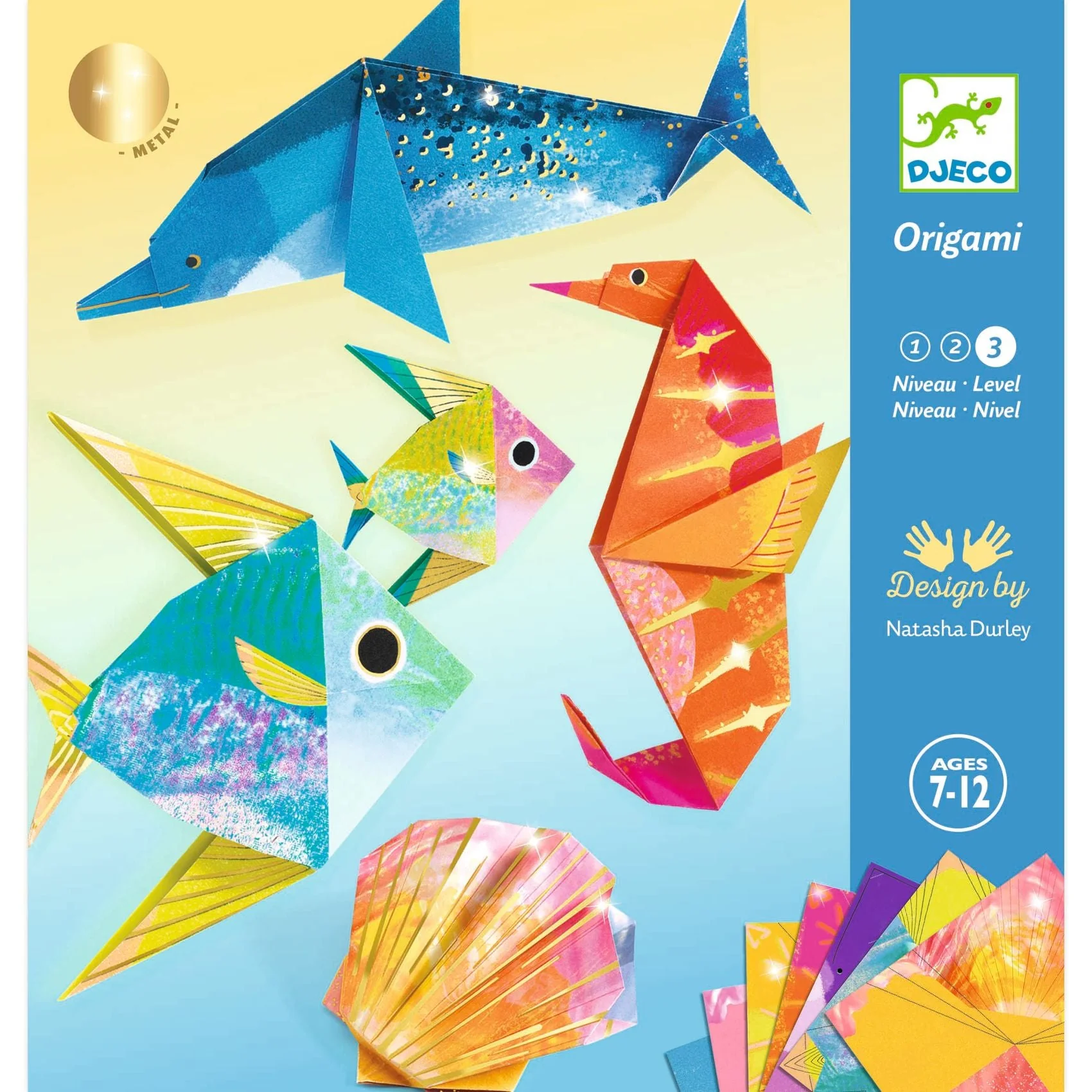 Origami set - Zeedieren