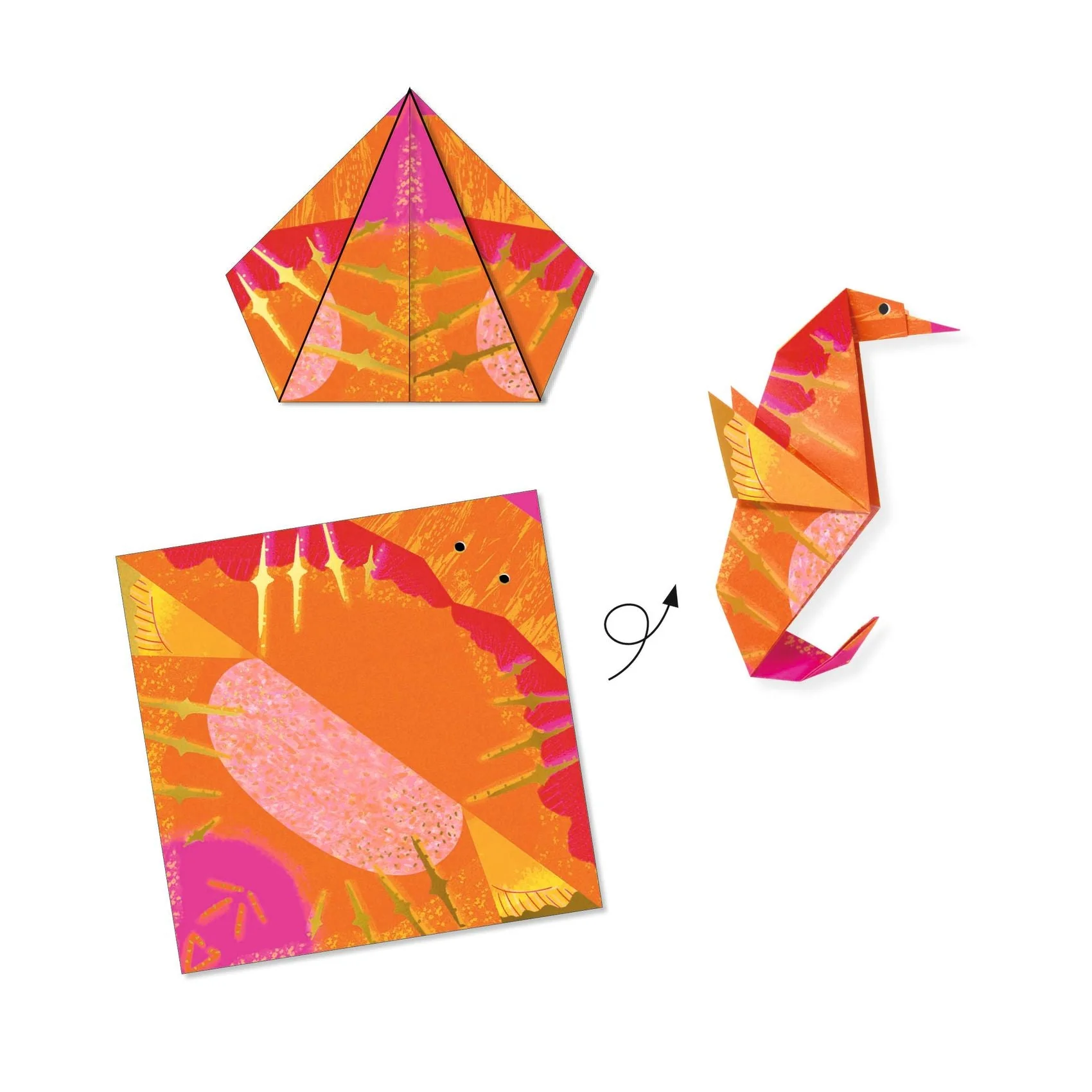 Origami set - Zeedieren - Image 4
