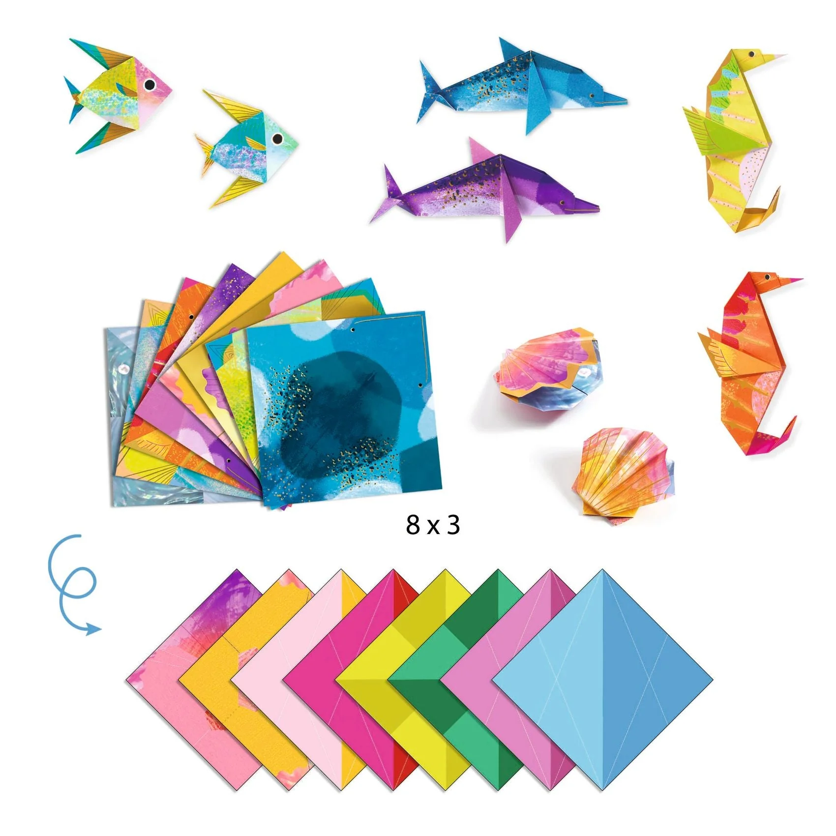 Origami set - Zeedieren - Image 5