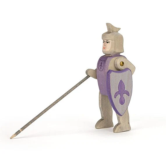 Ostheimer Figuur | Ridder Rijdend Blauw