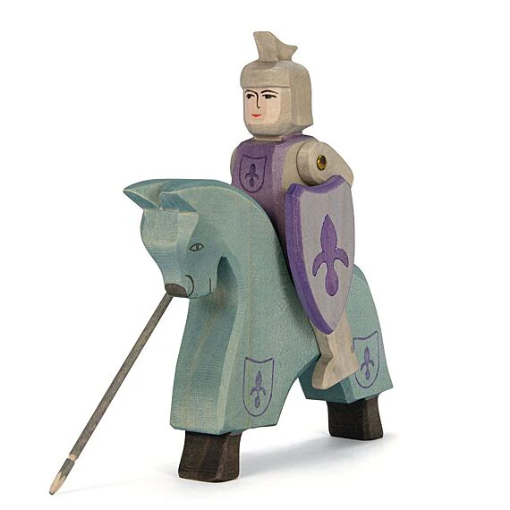 Ostheimer Figuur | Ridder Rijdend Blauw - Image 5