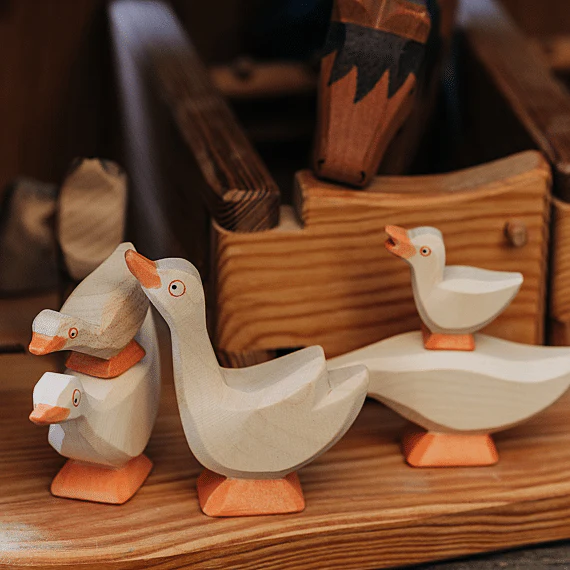 Ostheimer Houten Dier - Gans Kop Laag - Image 2