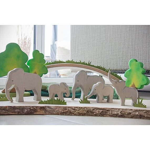 Ostheimer Houten Dier Olifant Vrouwtje - Image 2