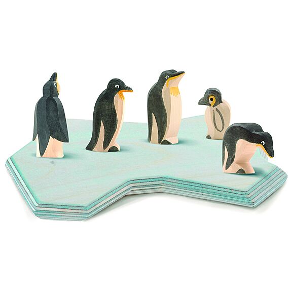 Ostheimer Houten Dier | Pinguin Kop In De Lucht - Image 2
