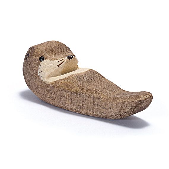 Ostheimer Houten Dier Zee Otter Klein Zwemmend