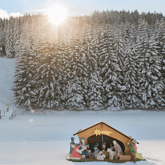 Ostheimer Houten Kerstfiguur | Koning Rood - Image 3