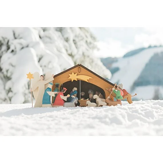 Ostheimer Houten Kerstfiguur | Koning Rood - Image 5
