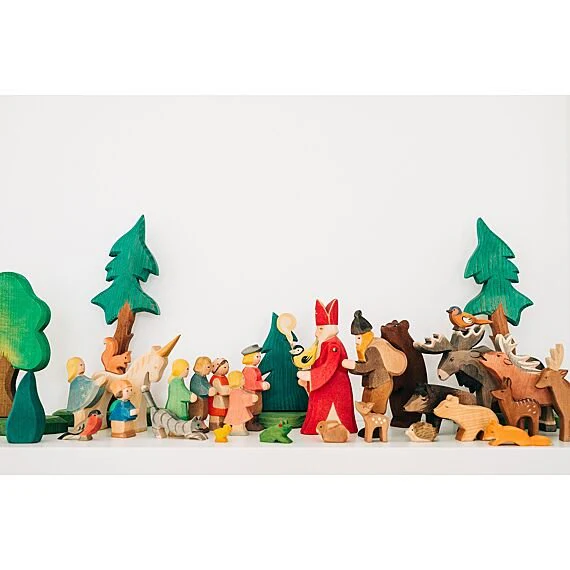 Ostheimer Houten Speelfiguur | Boerin - Image 6