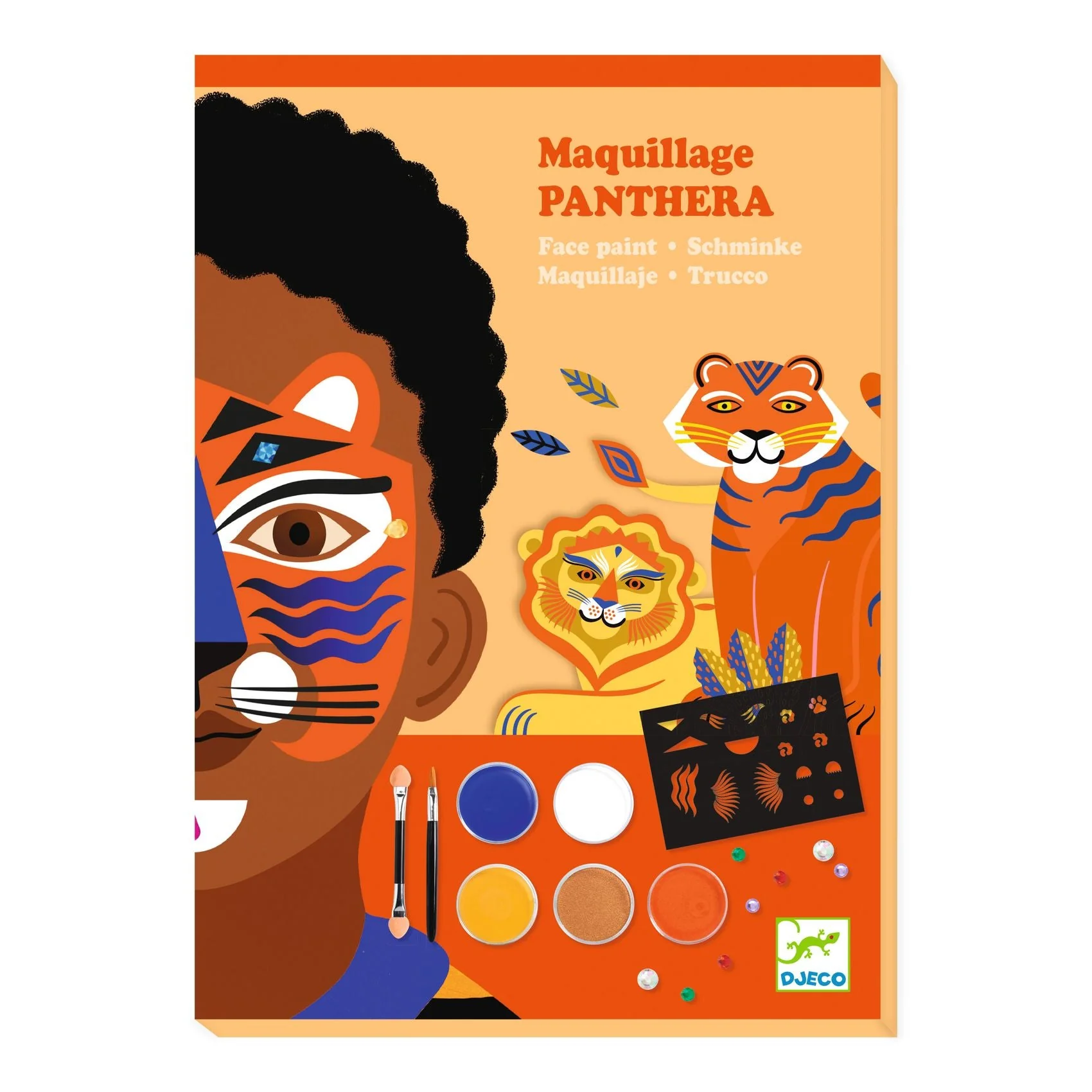 Schminkset voor kinderen - Face Paint Panthera
