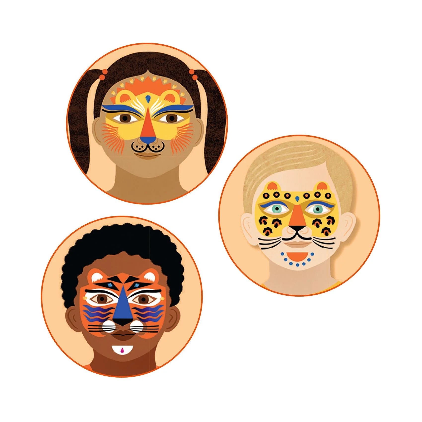 Schminkset voor kinderen - Face Paint Panthera - Image 5