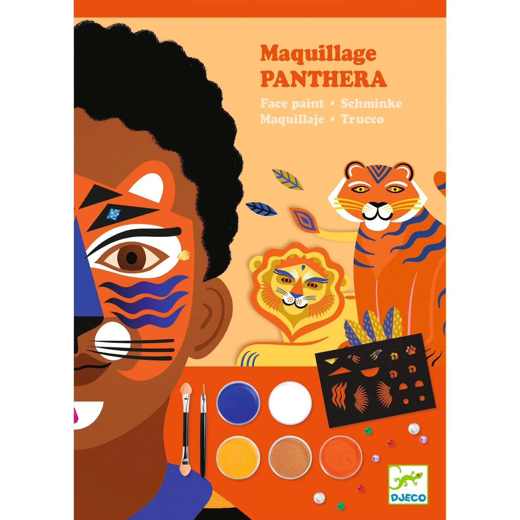 Schminkset voor kinderen - Face Paint Panthera - Image 7