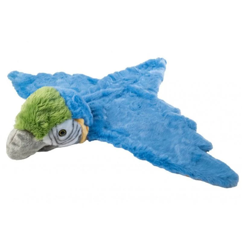 Pluche verkleedcape - Papegaai
