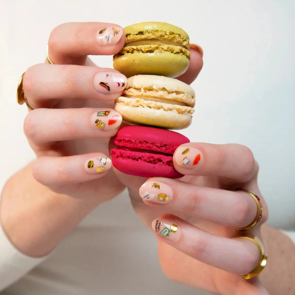 Nagelstickers Nail Art Paris - set van 120 - Image 4