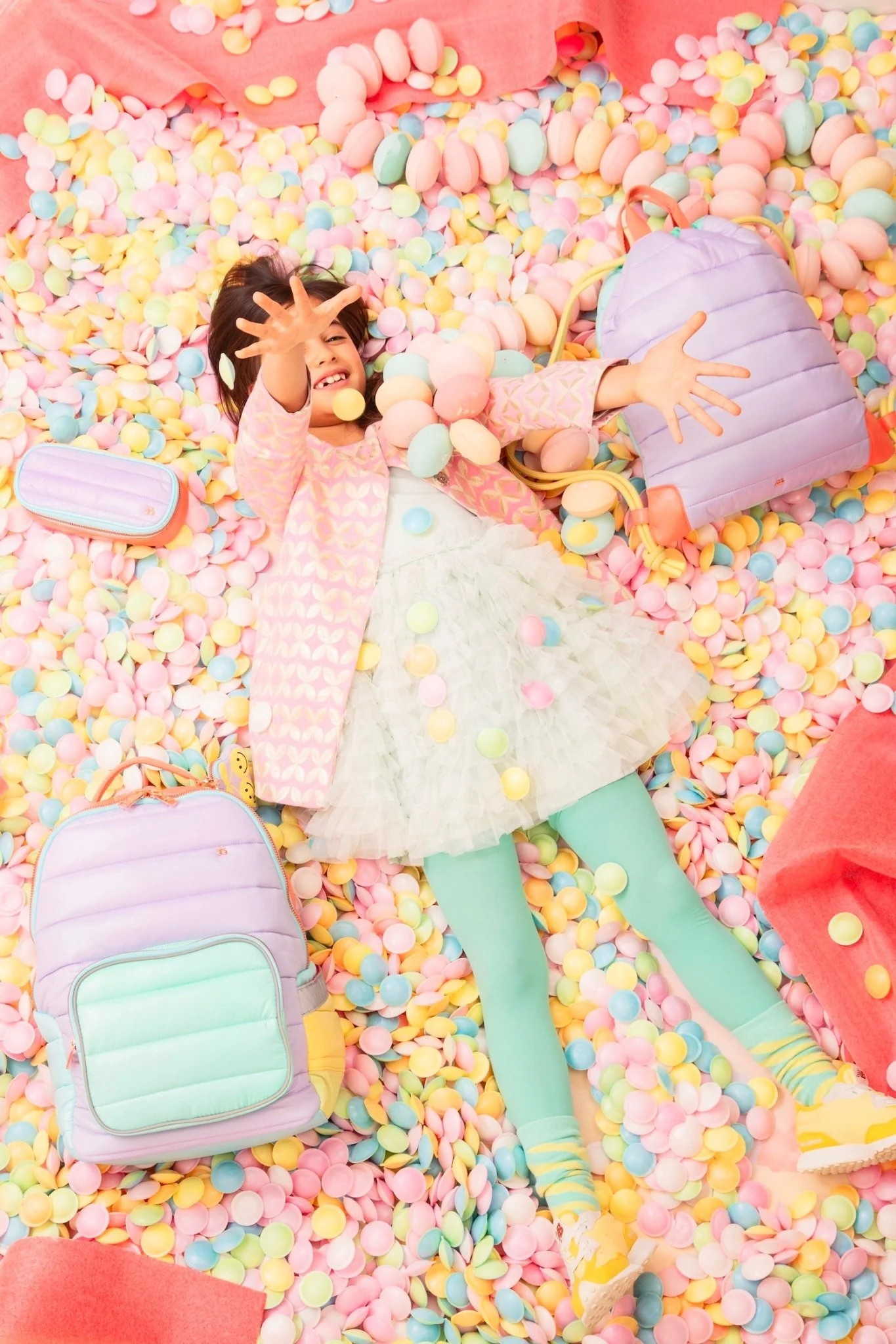 Pennenzak - Pencil Box Puffer Pastel Party - Image 2