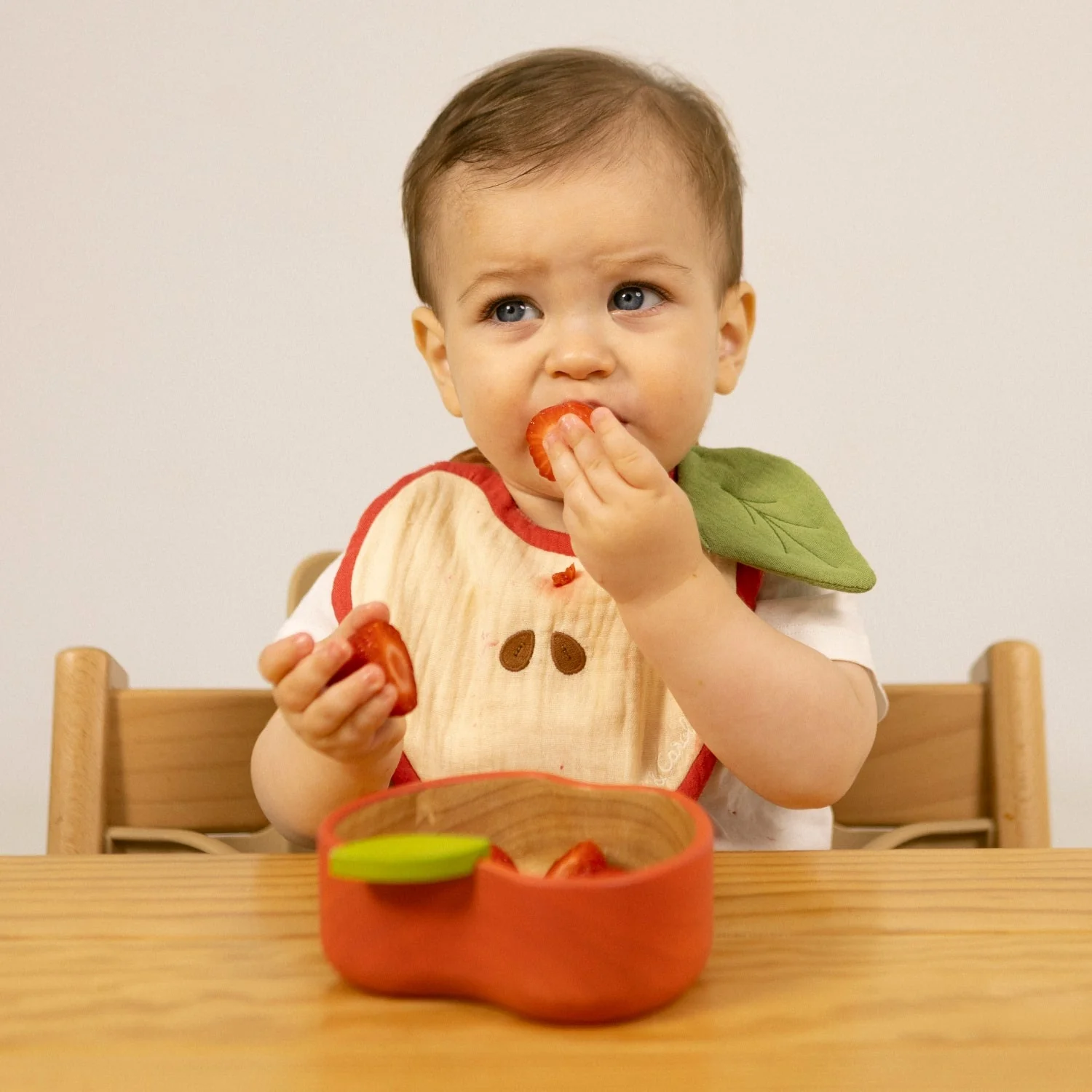 Eetset Pepa the Apple Bowl & Spoon Set - Image 4