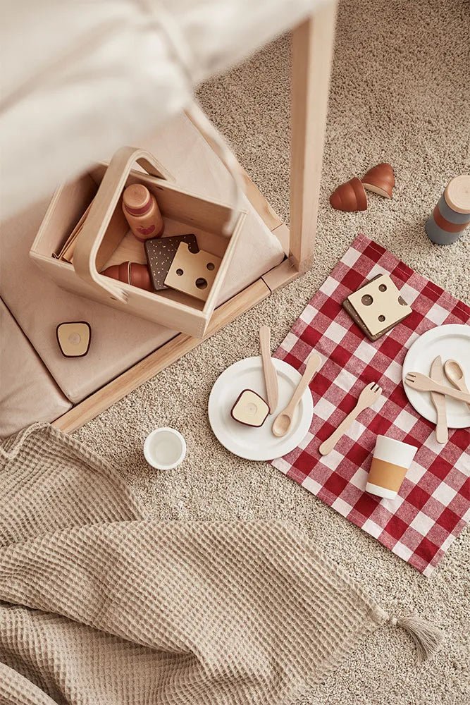 Houten Picnic Set met 21 accessoires - Image 2