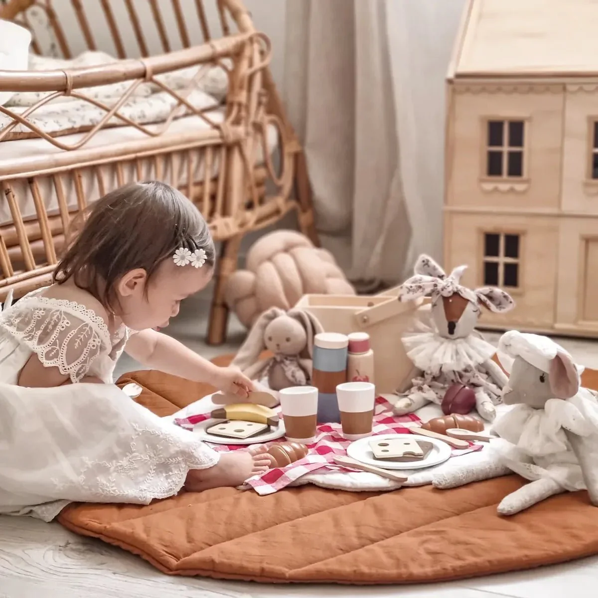 Houten Picnic Set met 21 accessoires - Image 5