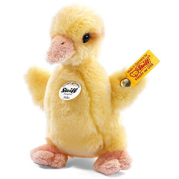 Knuffeltje Eendje Pilla - 14 cm