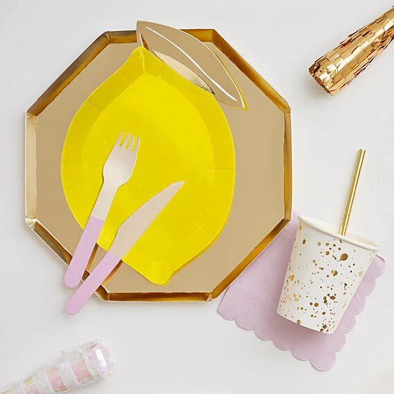 Pink Wooden Cutlery - Image 2