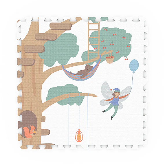 Play&Go Puzzelmat Eevaa Treehouse - 120 X 180 Cm - Image 13