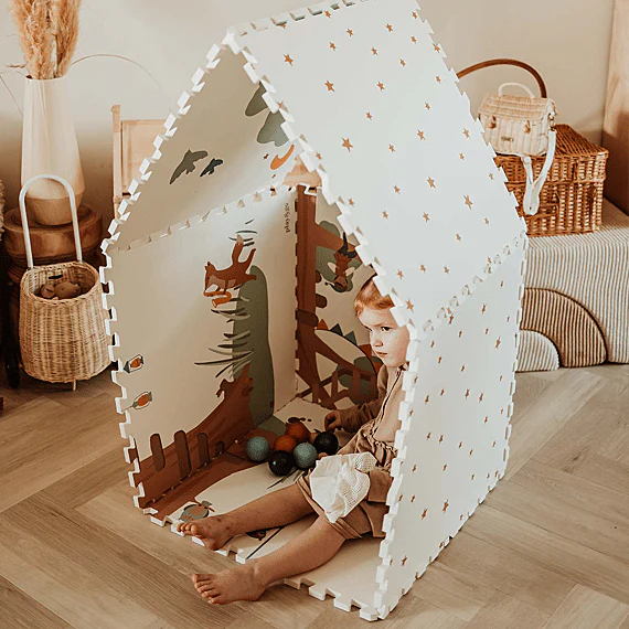Play&Go Puzzelmat Eevaa Treehouse - 120 X 180 Cm - Image 3