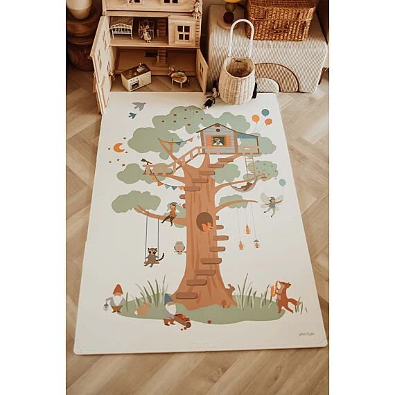 Play&Go Puzzelmat Eevaa Treehouse - 120 X 180 Cm - Image 6